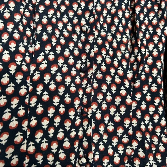 Doen Camden Dress in Sable Hyde Park Floral extra small